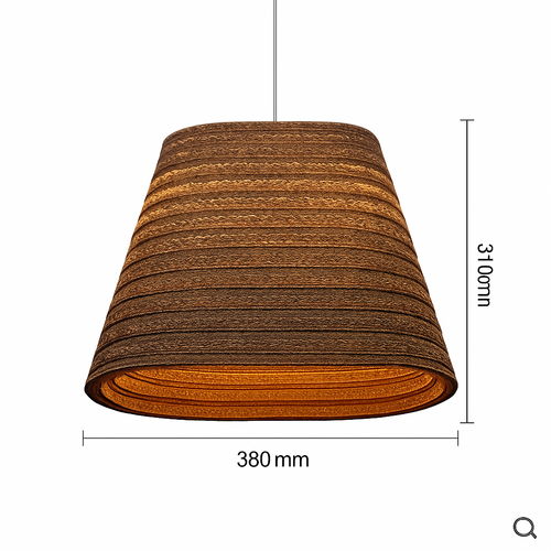 Suspension en papier carton (différentes formes) - vue 16 sur 17