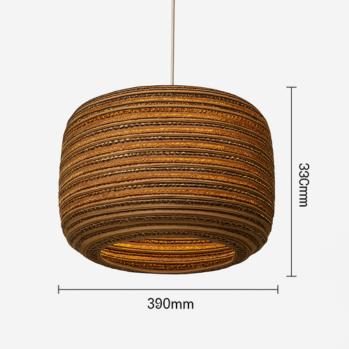 Suspension en papier carton (différentes formes) - vue 8 sur 17