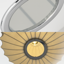 suspension en soie design pour éclairage intérieur moderne