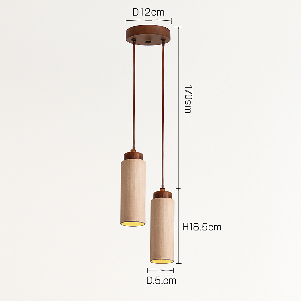 suspension en style nordique wabi sabi pour intérieur décoratif - vue 12 sur 15