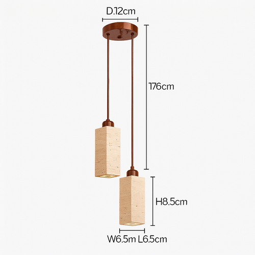 suspension en style nordique wabi sabi pour intérieur décoratif - vue 14 sur 15