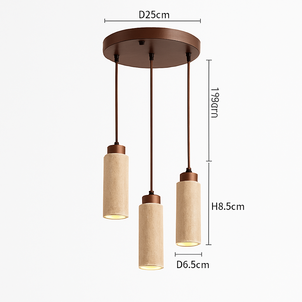 suspension en style nordique wabi sabi pour intérieur décoratif - vue 7 sur 15
