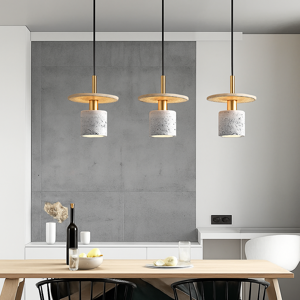suspension en terrazzo design moderne pour espaces intérieurs élégants - vue 4 sur 12