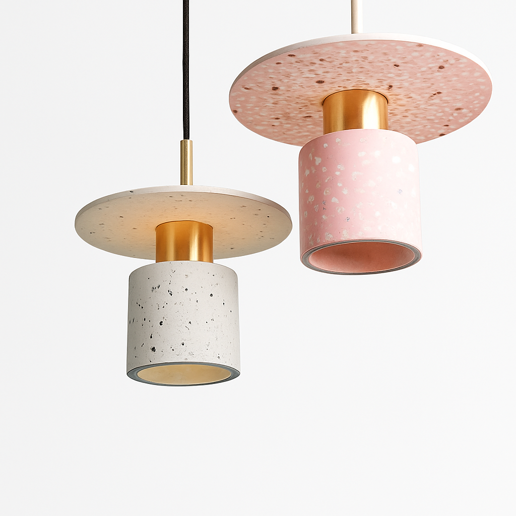 suspension en terrazzo design moderne pour espaces intérieurs élégants - vue 6 sur 12