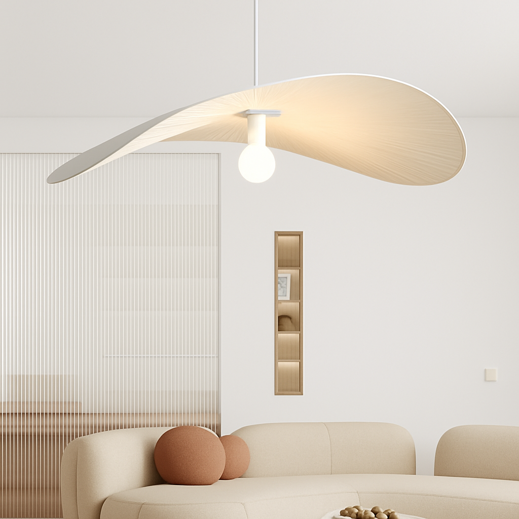 suspension en tissu nordique style chapeau pour décoration intérieure - vue 5 sur 12