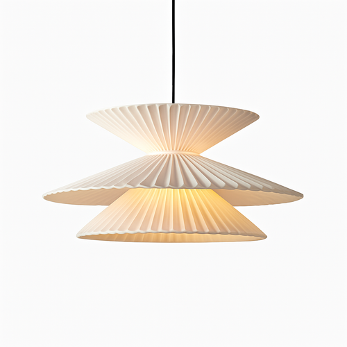 suspension en tissu origami pour décoration intérieure élégante - vue 4 sur 7