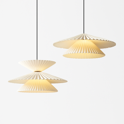 suspension en tissu origami pour décoration intérieure élégante - vue 2 sur 7