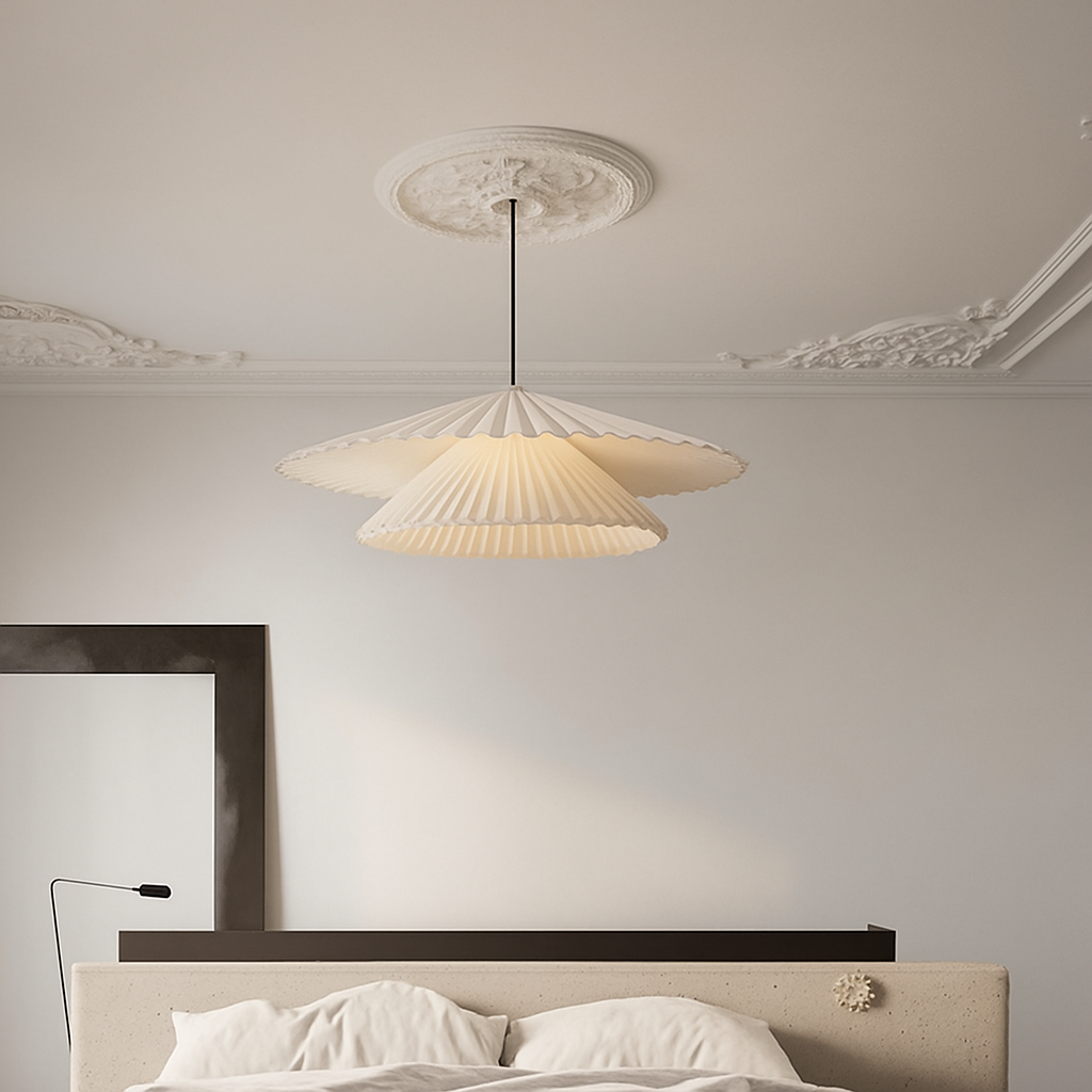 suspension en tissu origami pour décoration intérieure élégante - vue 5 sur 7