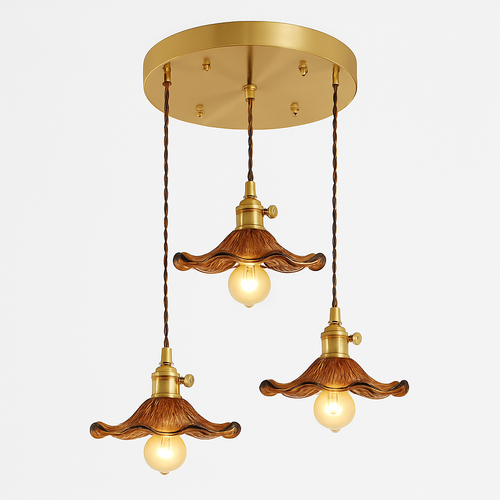 suspension en verre coloré style nordique pour intérieur moderne - vue 6 sur 13