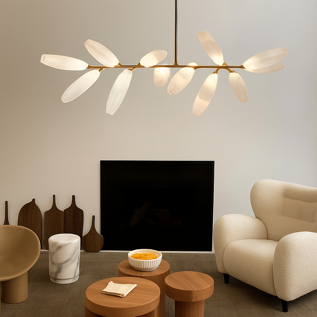 suspension en verre moderne pour décoration intérieure élégante - vue 5 sur 12