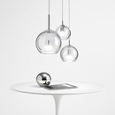suspension en verre moderne pour un éclairage décoratif intérieur