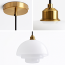 suspension en verre nordique design moderne pour intérieur élégant