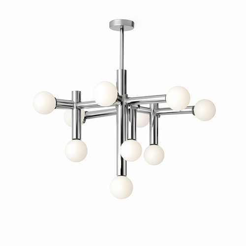suspension en verre style bauhaus pour décoration moderne - vue 2 sur 8