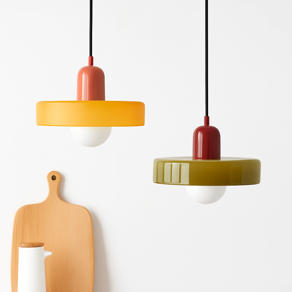 Suspension en vitrail pour restaurant salon cuisine lustre suspendu applique plafonnier couloir entrée allée G9