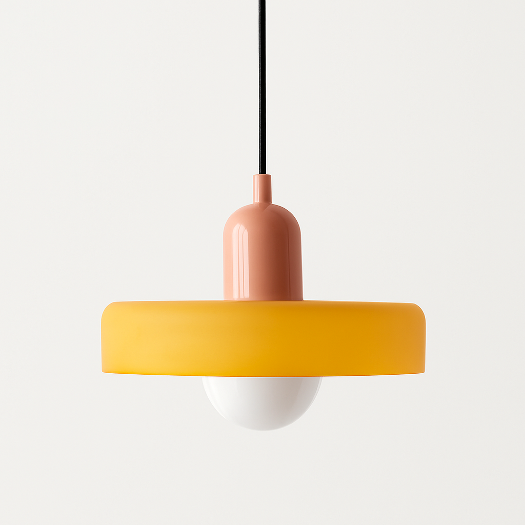 Suspension en vitrail pour restaurant salon cuisine lustre suspendu applique plafonnier couloir entrée allée G9 - vue 8 sur 18