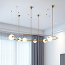 suspension globe post-moderne pour projet d'hôtel winfordo