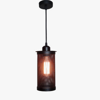 suspension industrielle à led pour décoration intérieure moderne