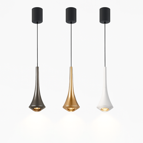 suspension LED anti-éblouissement design moderne - vue 2 sur 9