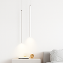 suspension led au design minimaliste pour restaurant ou bar