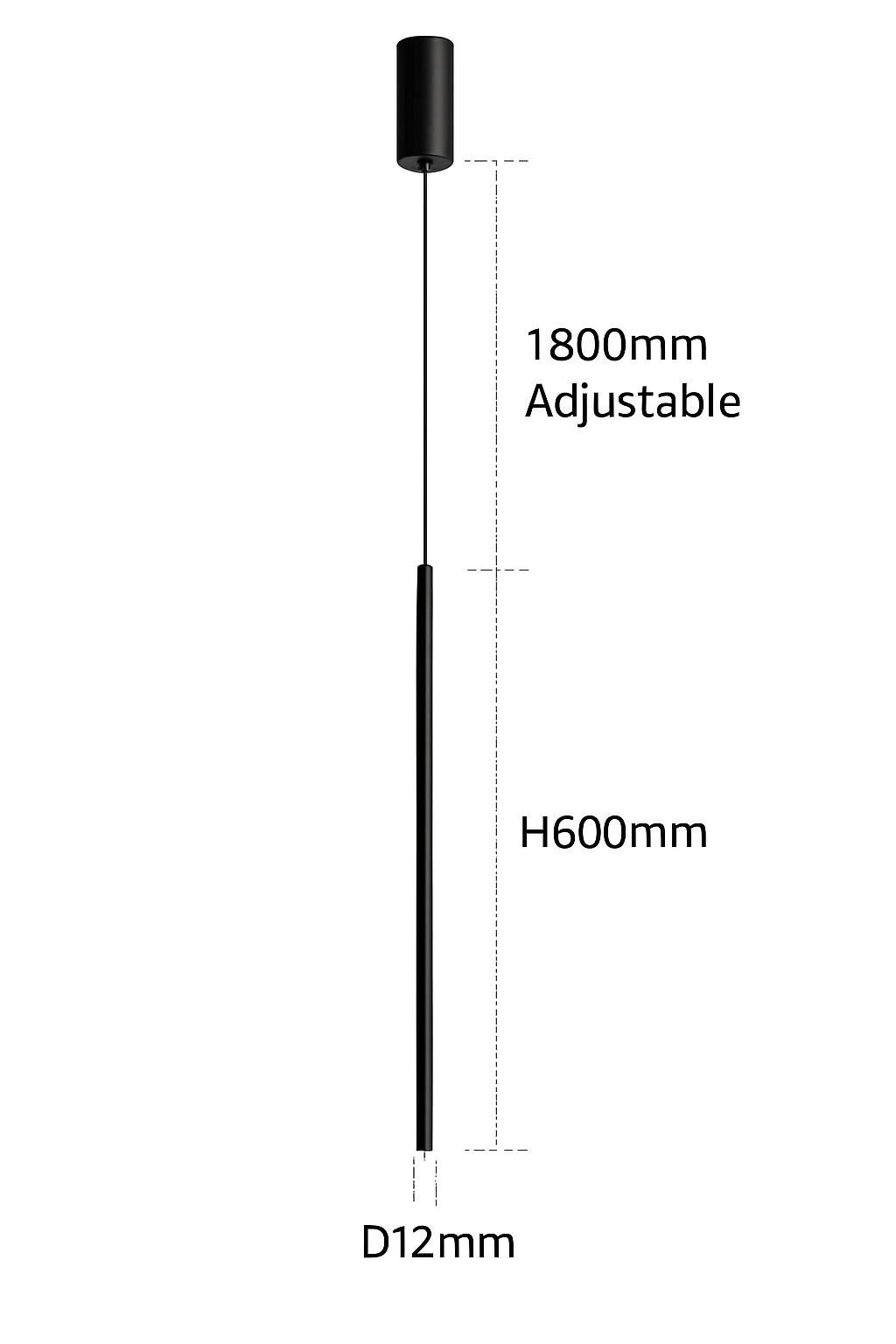 suspension led au design minimaliste pour restaurant ou bar - vue 14 sur 14