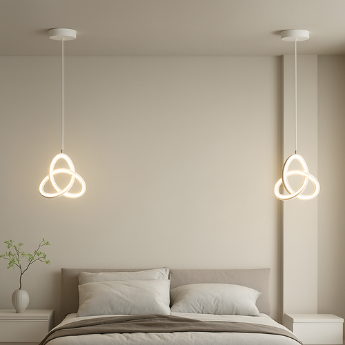 Suspension LED au design moderne et créatif - vue 3 sur 14