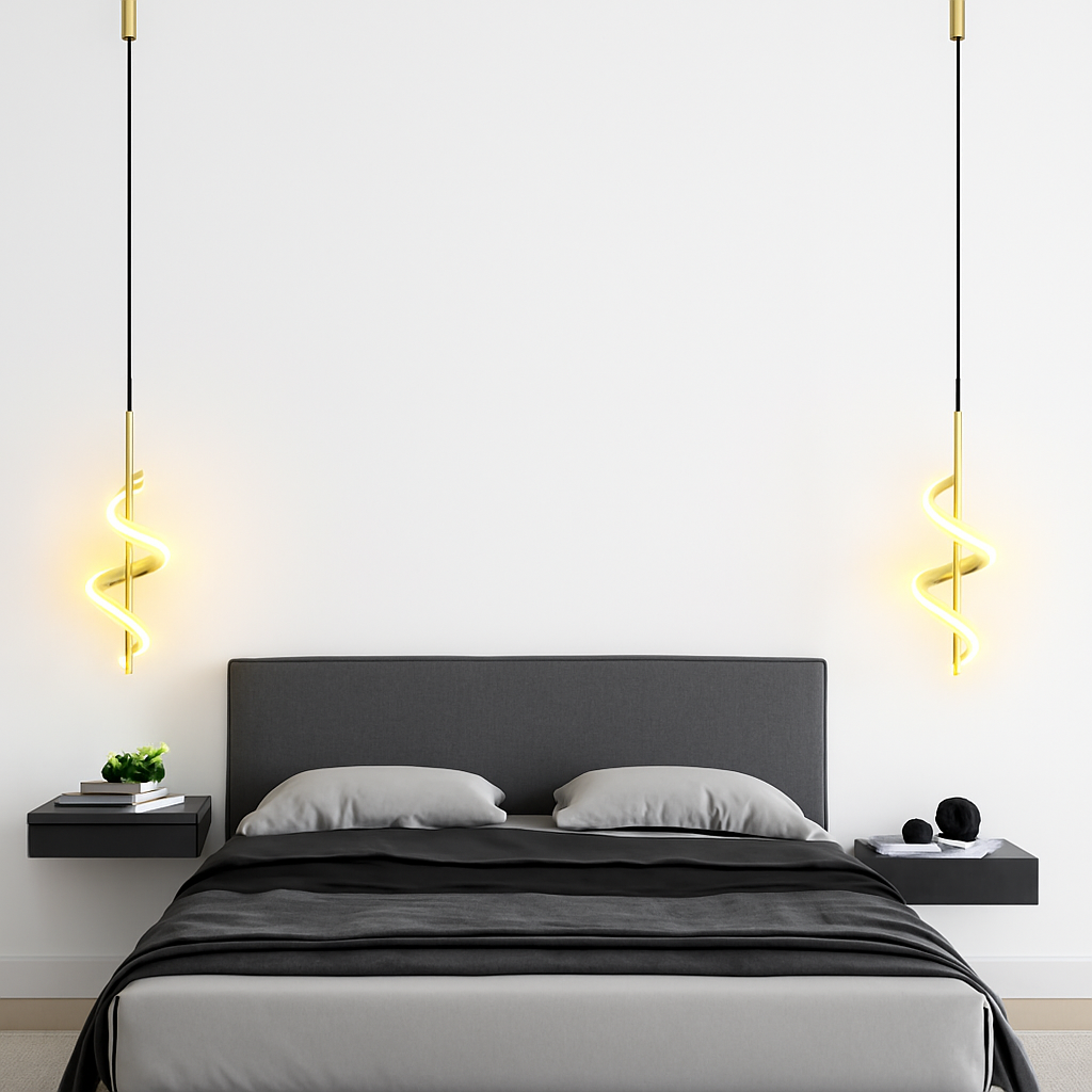 Suspension LED au design moderne et créatif - vue 5 sur 12