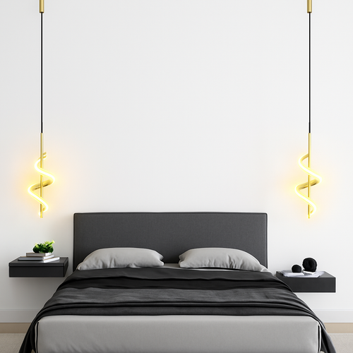 Suspension LED au design moderne et créatif - vue 6 sur 12