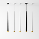 suspension led cône tube pour éclairage intérieur intensité variable