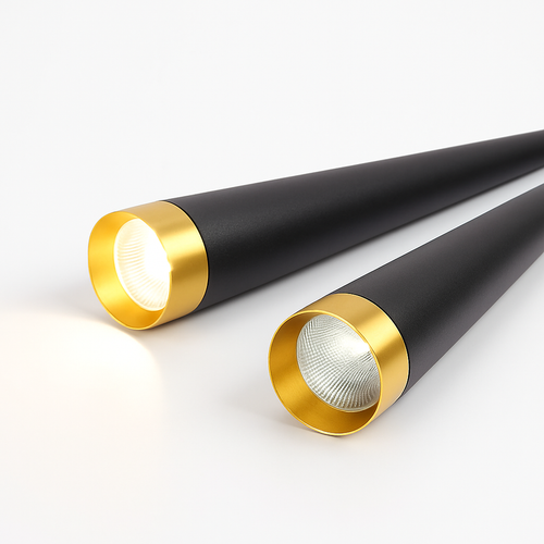 suspension led cône tube pour éclairage intérieur intensité variable - vue 5 sur 8