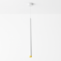 suspension led cône tube pour éclairage intérieur intensité variable