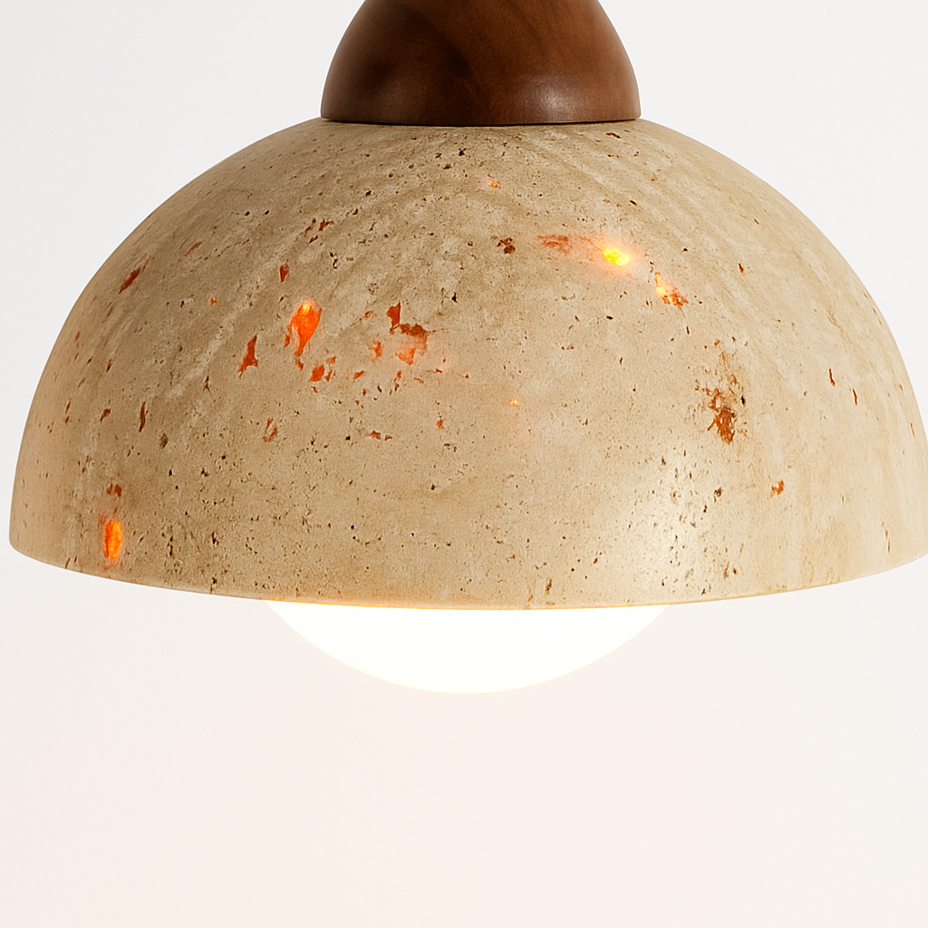 suspension led créative sandyha concepteur rétro petite pierre - vue 5 sur 15
