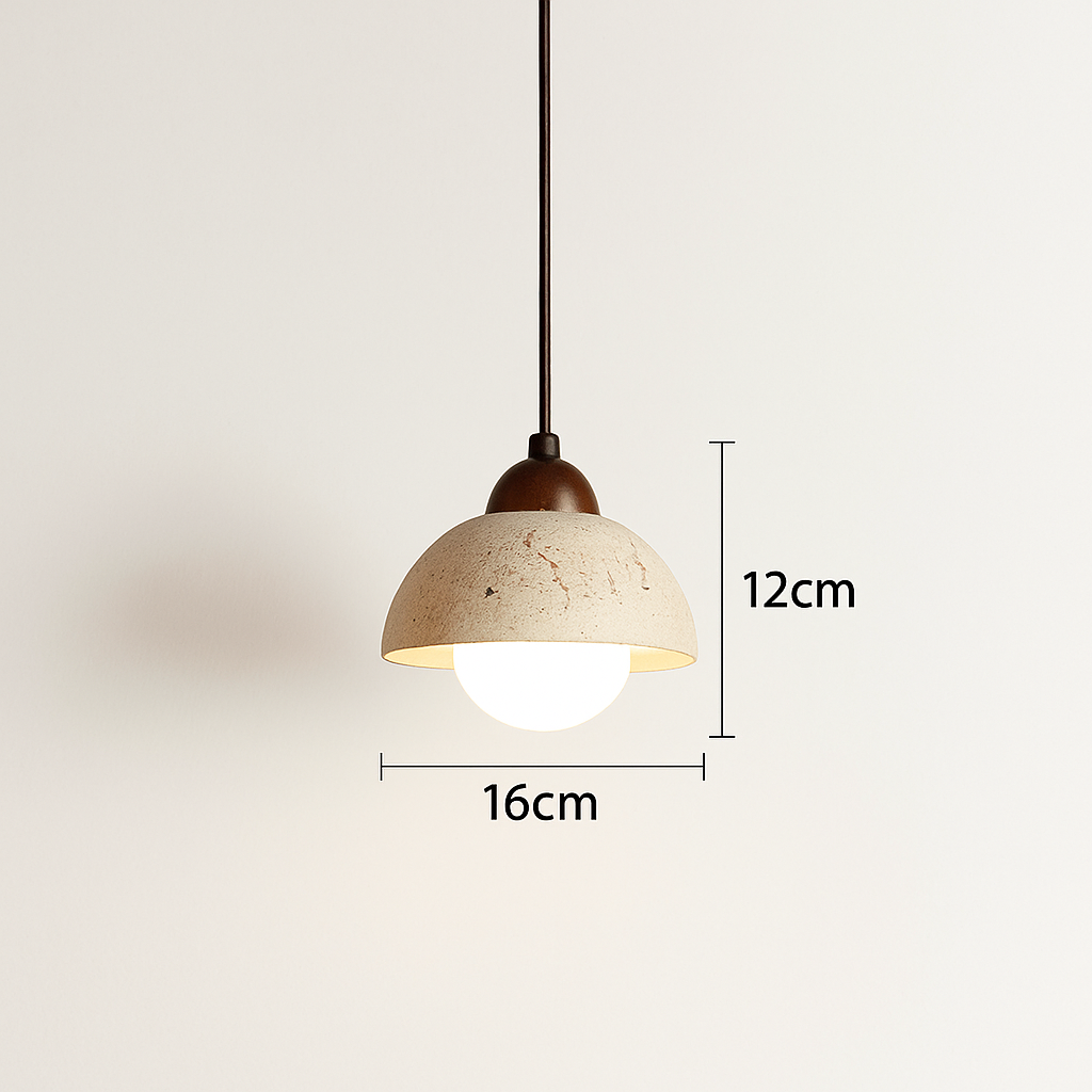 suspension led créative sandyha concepteur rétro petite pierre - vue 6 sur 15