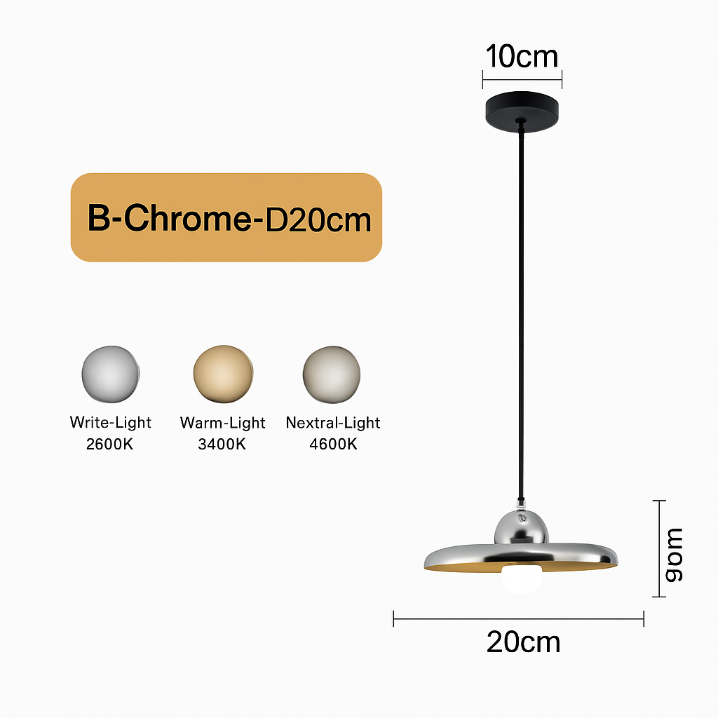 Suspension LED Design Intérieur Moderne - vue 10 sur 20