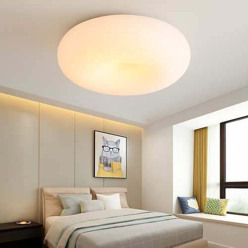 suspension LED design minimaliste moderne respectueuse de l'environnement - vue 3 sur 12