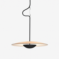 suspension led design nordique grain de bois luminaire suspendu décoratif