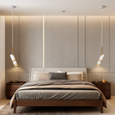 suspension LED design nordique rotatif plafonnier monté en surface réglable