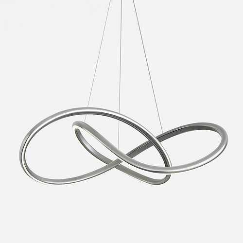 suspension LED en aluminium design moderne décoratif nouvelle collection - vue 2 sur 9