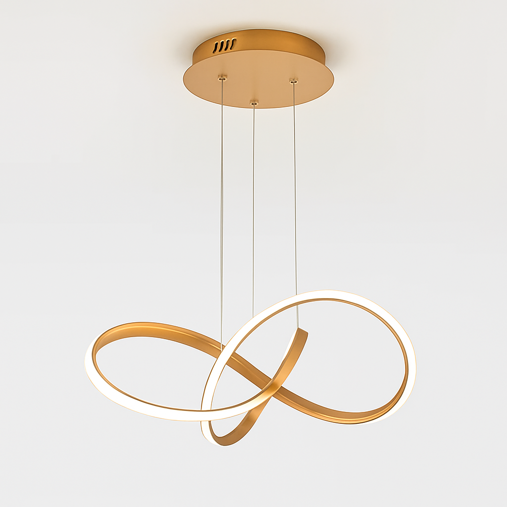 suspension LED en aluminium design moderne décoratif nouvelle collection - vue 4 sur 9
