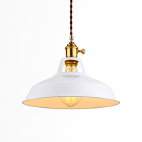 Suspension LED en métal coloré Loft