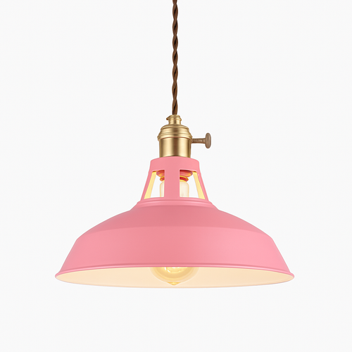 Suspension LED en métal coloré Loft - vue 11 sur 11