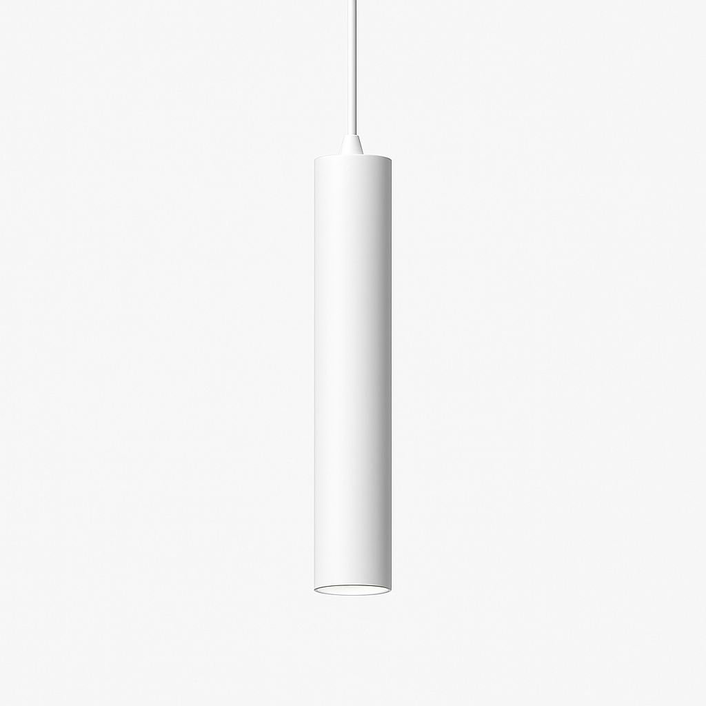 Suspension LED en tube cylindre - vue 5 sur 7