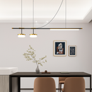 suspension à led linéaire design moderne pour décoration intérieure