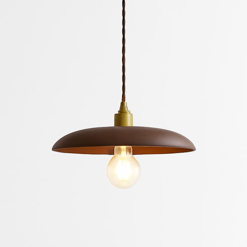 suspension led moderne en bois nordique loft - vue 10 sur 10