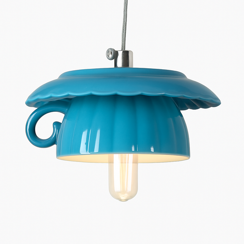 Suspension LED moderne en forme de tasse à caf renservée - vue 2 sur 24