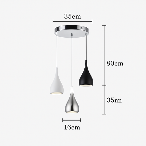 Suspension LED moderne Hand - vue 18 sur 18