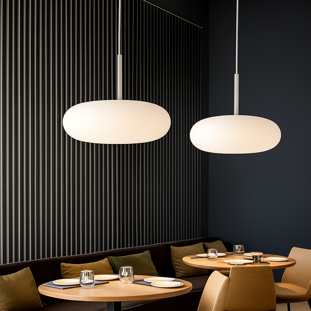 suspension led moderne pour éclairage intérieur décoratif - vue 4 sur 9