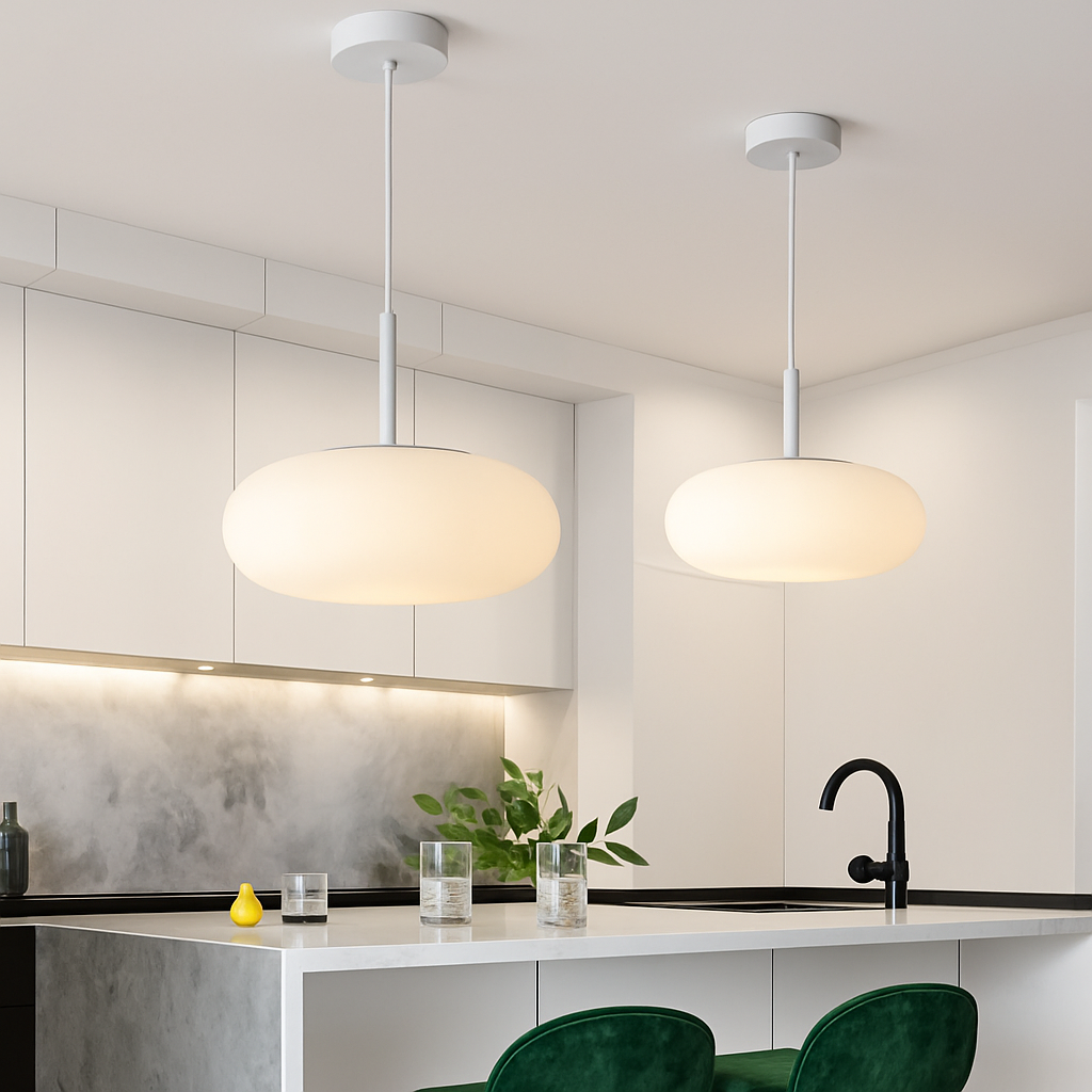 suspension led moderne pour éclairage intérieur décoratif - vue 5 sur 9