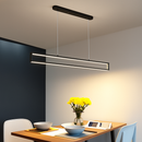 suspension led moderne pour éclairage intérieur rectangulaire