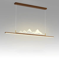 suspension à led moderne pour décoration intérieure élégante