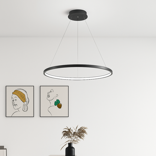 suspension led moderne pour décoration intérieure élégante - vue 3 sur 18